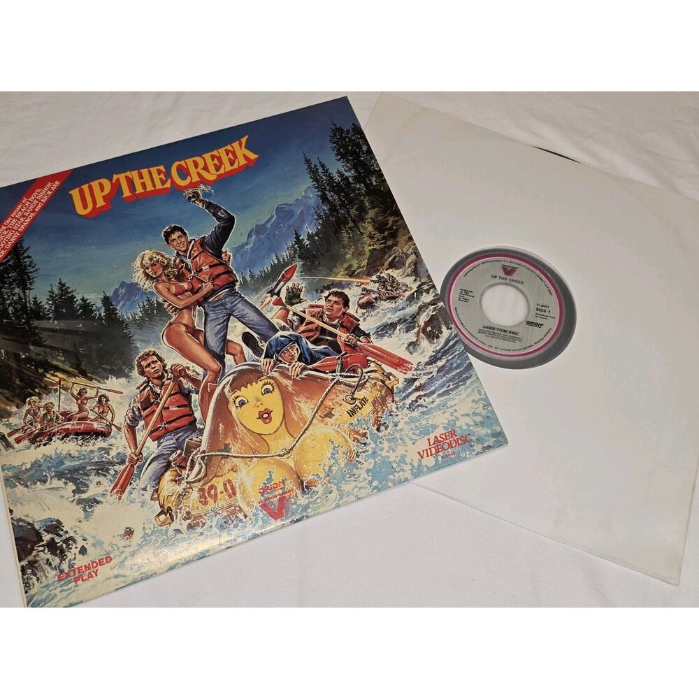 UP THE CREEK Laserdisc LD VERY GOOD CONDITION ULTRA RARE TIM MATHESON